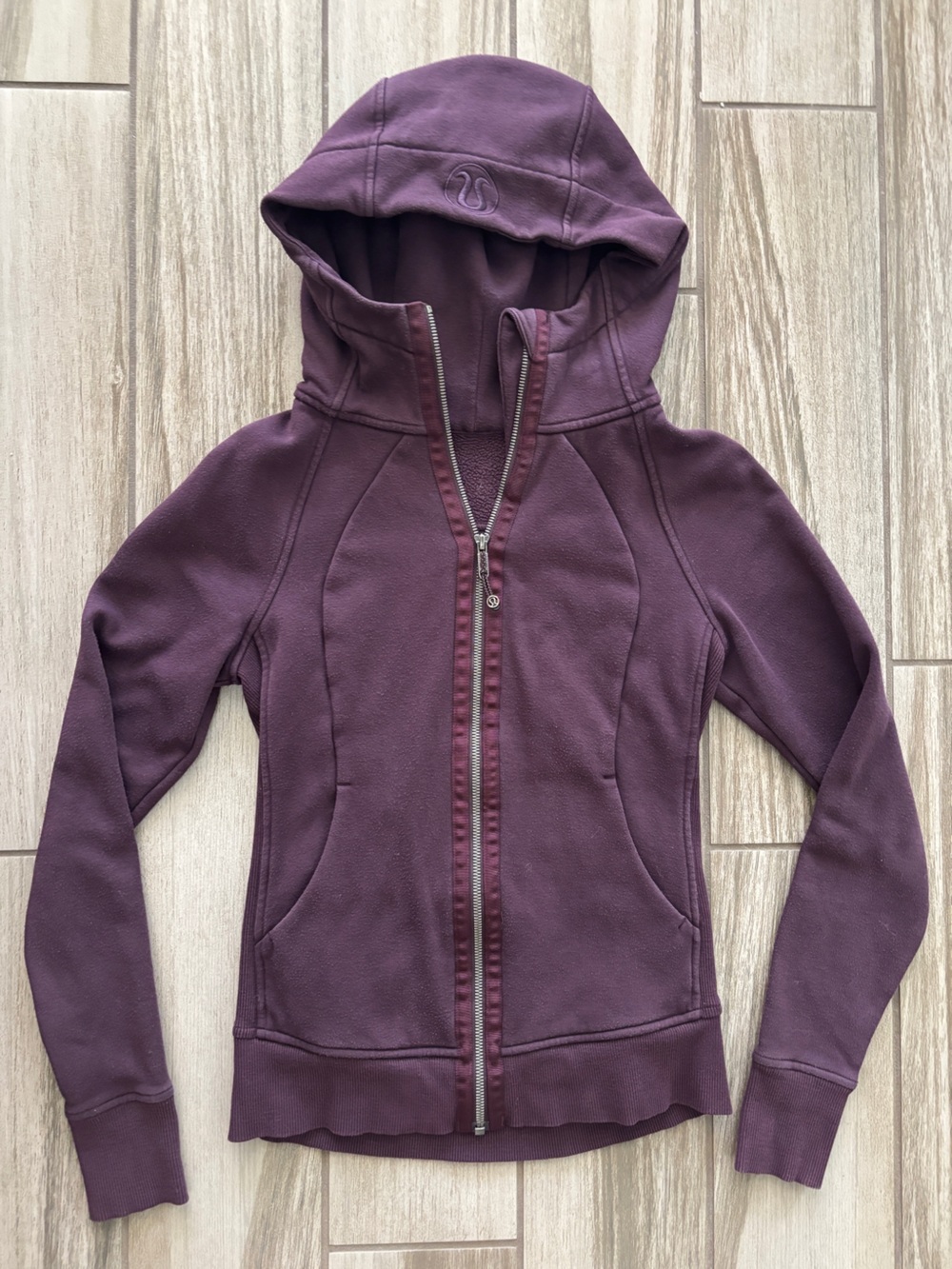 lululemon athletica Purple Scuba Full-Zip Hoodie